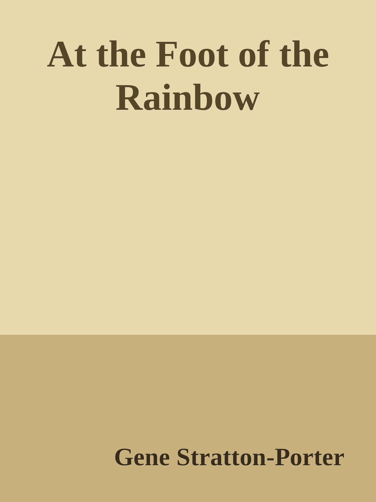 At the Foot of the Rainbow